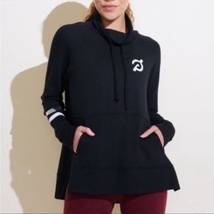 Peloton Cowl Neck Pullover Sweatshirt- small